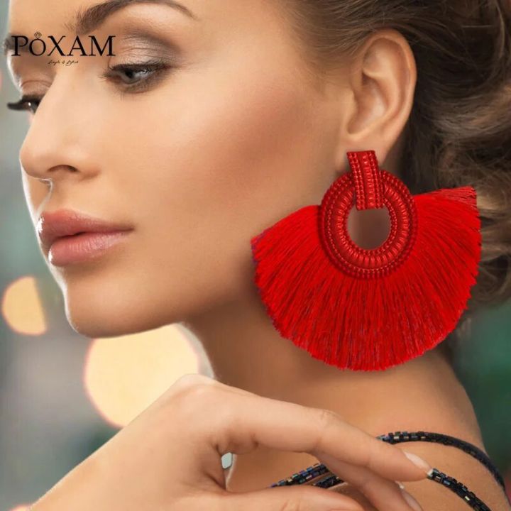 %E3%80%90beauty%20code%20store%E3%80%91Vintage%20Boho%20Red%20Tassel%20Big%20Drop%20Women%20Wedding%20Feast%20Statement%20Fringe%20Earrings%202019%20Fashion%20Woman%20Jewelry%20-%20Image%203