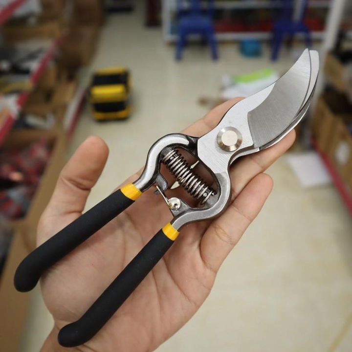 TOLSEN 8" Garden Pruning Shear Bypass Pattern 200mm or 8 Inch Dipped Handle Model: 31018