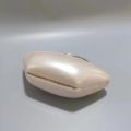 Pearl bead shaped acrylic clutch bag women designer evening party tote box purse 2023 new ivory handbag. 