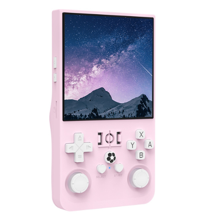 R36MAX 4.0 Inch IPS Screen Retro Game Console 128GB Portable Handheld Video Player Preloaded Games