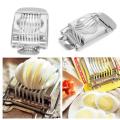 High Stainless Steel Boiled Egg Slicer Section Cutter Mushroom Kitchen Chopper. 