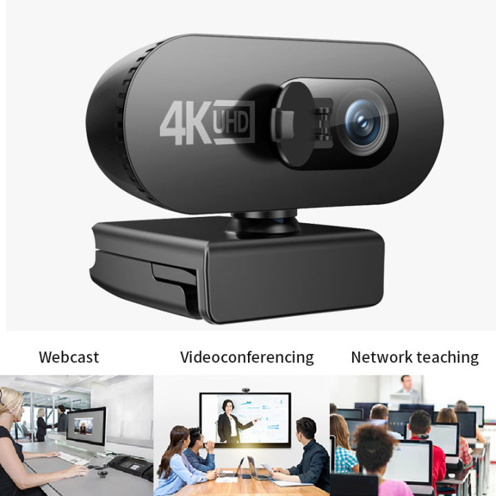 4K Full HD 2K 1080P Webcam For PC Web Camera New Mini Web