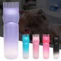 120ML Hair Dye Applicator Brush Bottles Dyeing Shampoo Bottle Oil Comb Hair Dye Bottle Applicator Hair Coloring Styling Tool. 