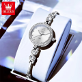 Olevs 5670 Stainless Steel Analoge Wrist Watch For Women.