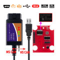 ELM327 V2.1 USB OBD2 cable coder reader scanner super elm 327 V1.5 bluetooth wifi for PC/Android/ios auto diagnostic tool. 