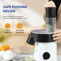 Sonifer SF–5551 6 in 1 Salad Maker: 6 Stainless Discs, Extra – Large Tube.