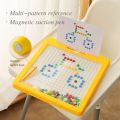 Creative Doodle Board For Kids With Magnet Stylus Pen Early Learning Drawing Magnetic Pen Pad Magnetic Drawing Board. 