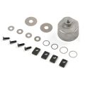 Differential Gear Shells Kit Fit for 1/8 HPI Racing Savage XL FLUX Rovan TORLAND Brushless Truck Parts.