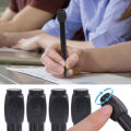 1/2Pcs Decompression Rotating Gel Pen Answer Pen Novelty ABCD Select Rotation Answer Black Pen. 