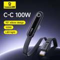 Baseus MVP 3 Fast Charging Cable Type-C to Type-C 100W – 1M - Black. 
