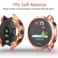 Ultra Thin Protective Case For Garmin Forerunner 245 245M 245 Music Smart Watch Cover Soft TPU Frame Shell Protector Accessories. 