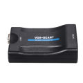 VGA to Scart Converter Video Audio Converter Video Adapter 1080P for TV and Projector. 