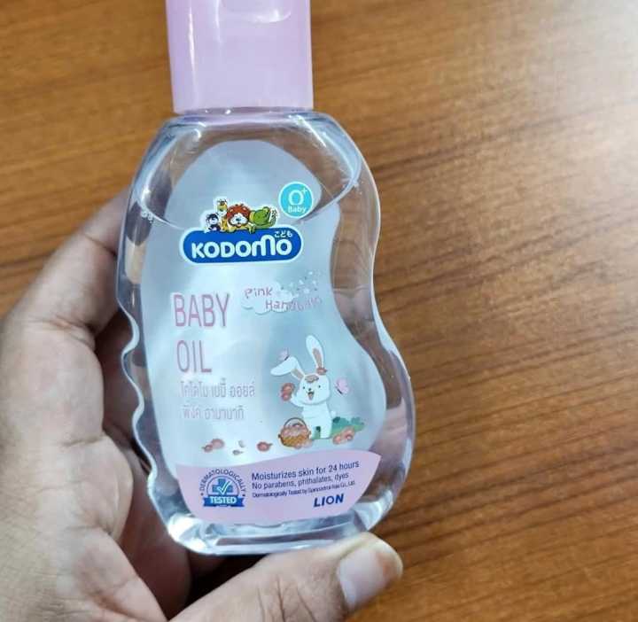Kodomo%20Baby%20Oil%20200ml%20Pink%20Hanabaki%20-%20Image%207