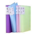 A4 File Bag 20/30 Pages Data Book Large Capacity File Folder Portfolio Office Stationery Insert Folder Document Storage Bag. 