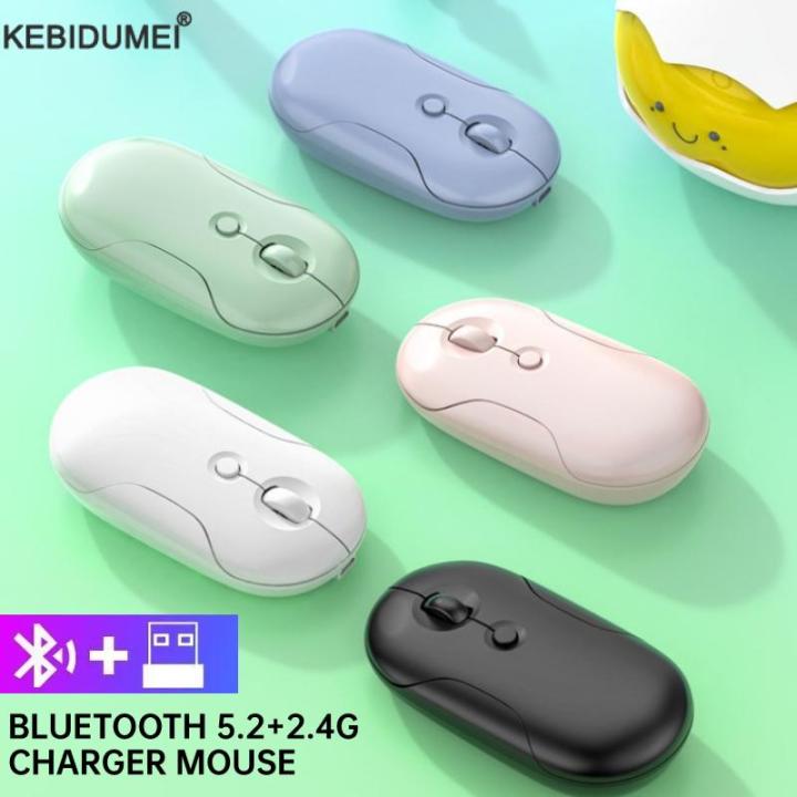 ok Gaming Mouse Hz USB Dual Mode 2.4G Wireless Mouse Rechargeable Bluetooth 5.2 Mouse for Computer Laptop Macbo Gamers