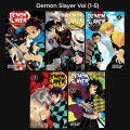 Demon slayer Volume (1-5) Paperback Manga Set| Bookism BD. 