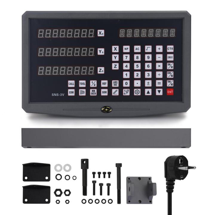 Grating CNC Milling Digital Readout Display Milling Machine Control Panel Measuring Equipment