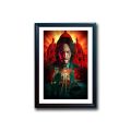 John Wick Movie Character Poster Print with A4 frame Home Decoration Frame. 
