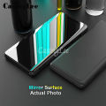 For Honor 50 Phone Case Smart View Cosmetic Mirror Cases Back Flip Cover for Honor50 Back Cover.