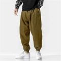Soft & Breathable Men's Harem Trousers - Ideal for Hot Summer Days. 