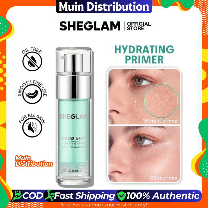 〽️ SHEGLAM Good Grip Hydrating Primer Good Grip - 45ml / 1.52 FL.OZ.