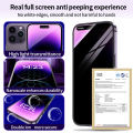 iPhone 11-17 All Models Privacy Anti-Spy Easy Install Screen Protector 9H Tempered Glass. 