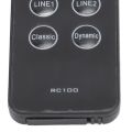 Bookshelf Multimedia Speaker Remote, RC100 Remote Control Universal for RC10D for R2000D for R2000DB.