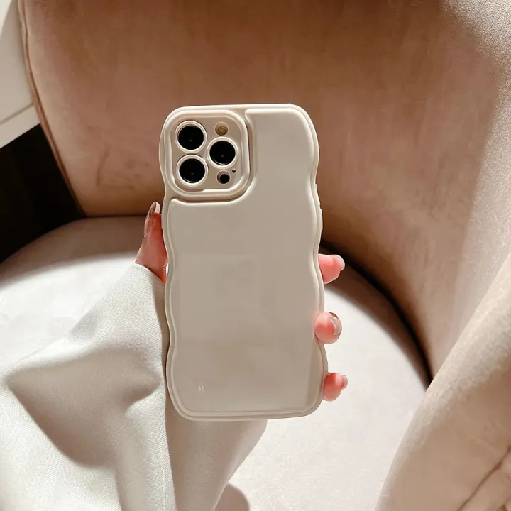 Soft%20Solid%20Color%20Curly%20Wavy%20Phone%20Case%20For%20iPhone%2015%2014%2013%2012%2011%20Pro%20Max%2014%20Plus%20Plain%20Silicone%20Shockproof%20Bumper%20Back%20Cover%20-%20Image%204