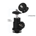 1/4" Mini Smart Ball Head Bracket/Holder/Mount fr Camera Tripod hot shoe Hotshoe. 