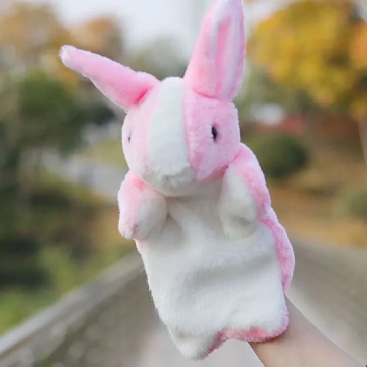 Fashion%20Plush%20Rabbit%20Bunny%20Hand%20Puppet%20Stuffed%20Animal%20Soft%208%20Colors%20Finger%20Puppet%20Children%20-%20Image%209