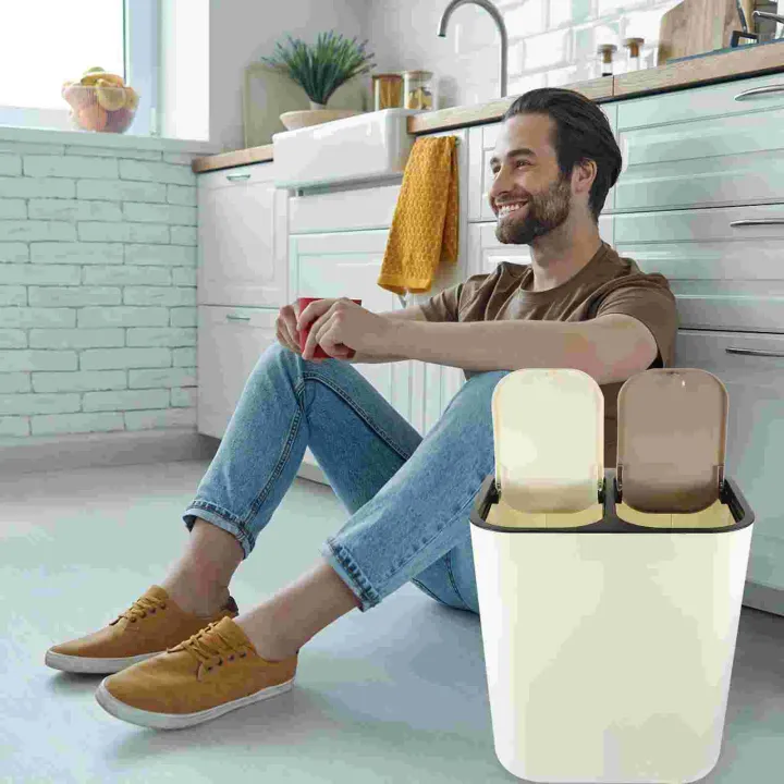 Compartment%20Trashcan%20Garbage%20Bin%20Recycle%20Lid%20Bins%20Press%20Recycling%20Compactor%20Cans%20Can%20Paper%20Dual%20Waste%20Container%20Trash%20Kitchen%20-%20Image%205