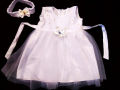 Round Neck party dress for 0-12  years Baby Girls. 