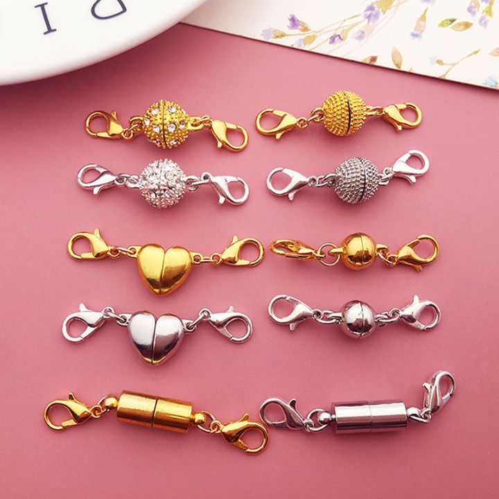 10pcs%20Magnetic%20Jewelry%20Clasps%20Accessories%20DIY%20Necklace%20Bracelet%20Jewelry%20Making%20-%20Image%204