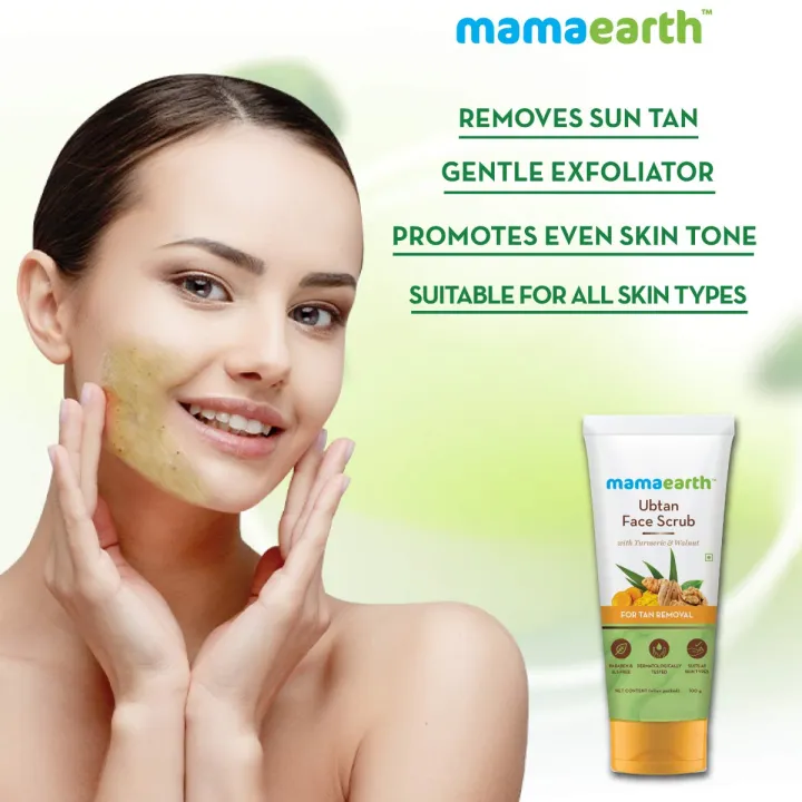 Mamaearth%20Ubtan%20Scrub%20For%20Face%20with%20Turmeric%20&%20Walnut%20for%20Tan%20Removal%20-%20100g%20-%20Image%202