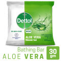 Dettol Mini Soap Aloe Vera 30gm with Aloe Vera Extract. 