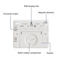 Refrigerator Magnetic Alarm Clock Large Screen Date Temperature Humidity Multi-functional LCD Digital Desktop Table Wall Clocks. 