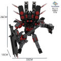 Cross-border hot selling building blocks Skibidi toilet man vs monitor man Titan TV man toy. 