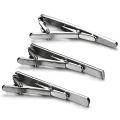 3 Pcs Tie Clips for Men Tie Bar Clip Set for Regular Ties Wedding.
