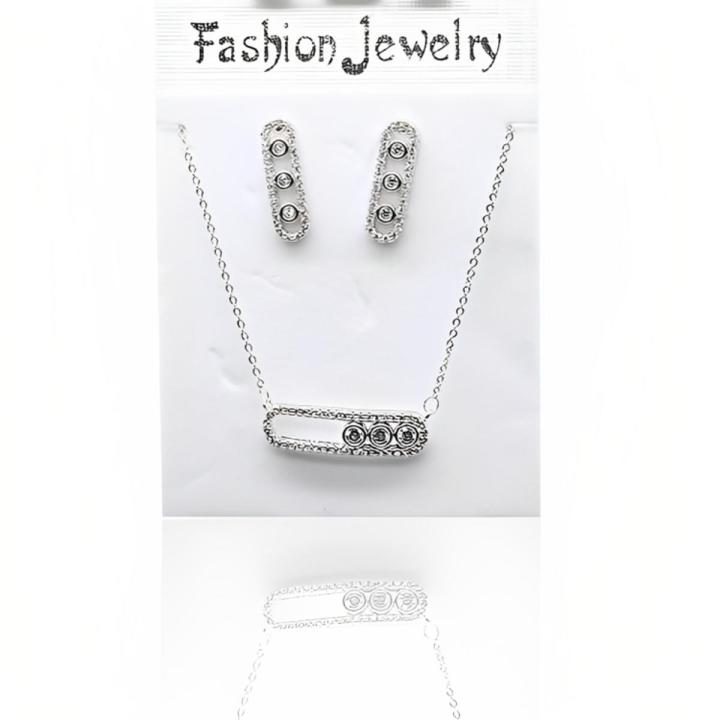 Fashionable Chain Style Jewellery Set