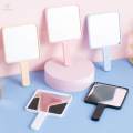 Compact Hand Mirror Vanity Mirror Shaving Mirrors Portable Single Side Small Makeup Mirror Handheld Mirror for Girlfriend Bathroom Girls Man.