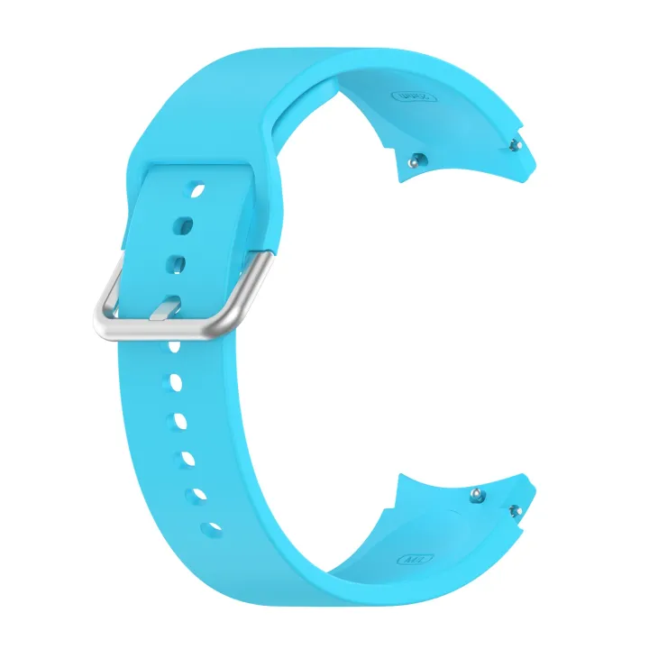 (New)%20for%20Samsung%20Galaxy%20Watch%205%2044mm%20official%20silicone%20silver%20round%20buckle%20watch%20band%20-%20Image%206