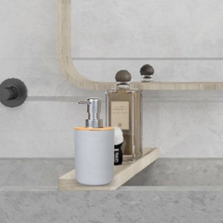Luxury%20Bathroom%20Accessories%20Set%20Soap%20Lotion%20Dispenser%20Garbage%20Can%20Resin%20Wood%20Soap%20Dish%20Toothbrush%20Holder%20Tumbler%20Pump%20Bottle%20Cup%20-%20Image%205