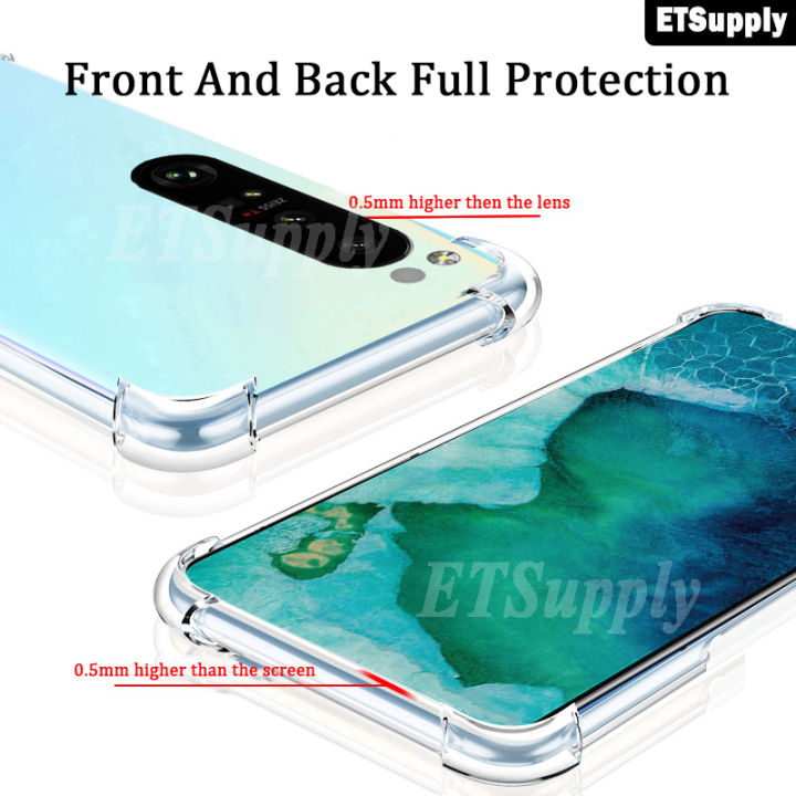 ETSupply%20Phone%20Case%20Sony%20Xperia%20Xperia%205%20III%20Case%20Transparent%20Case%20Shockproof%20Silicone%20Clear%20Casing%20for%20Sony%20Xperia%205iii%20Handphone%20Protective%20Cover%20Housing%20-%20Image%204