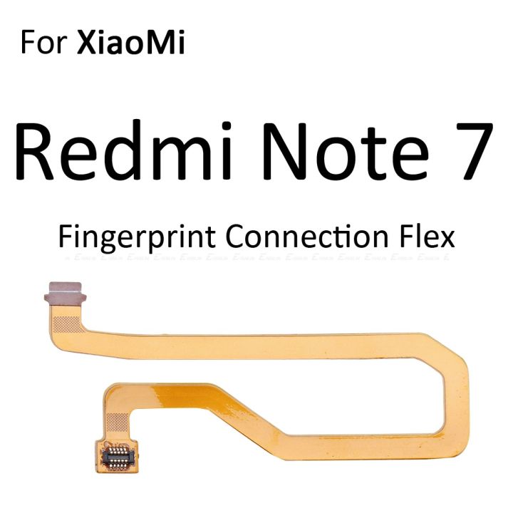Home%20Button%20Touch%20ID%20Fingerprint%20Connector%20Sensor%20Menu%20Button%20Connection%20Flex%20Cable%20Repair%20Parts%20For%20Xiaomi%20Redmi%206%20Note%207%20Pro%20-%20Image%205