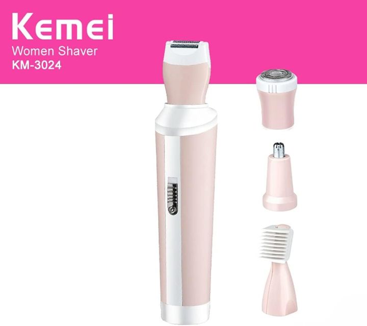 Kemei%20KM-3024%20Multi-usage%204in1%20Hair%20Remover%20wet%20&%20dry%20for%20Women%20-%20Image%202