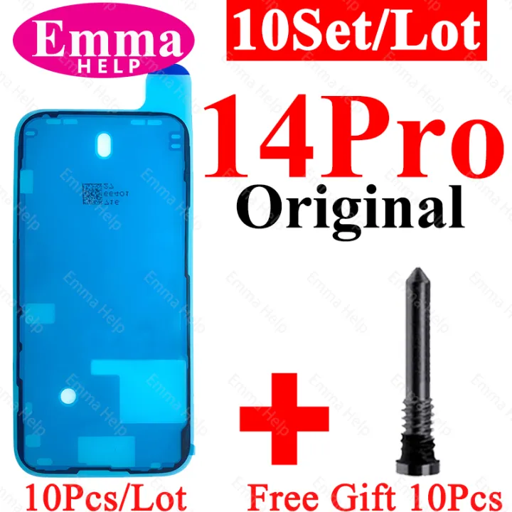 10pcs%20Waterproof%20Sticker%20for%20IPhone%2014%2013%2012%2011%20Pro%20Max%20X%20Xs%20XR%208%20Plus%207%20LCD%20Display%20Screen%20Frame%20Bezel%20Seal%20Tape%20Glue%20Adhesive%20-%20Image%202