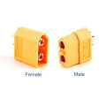 XT60 Male Female Bullet Connectors 2 Pair. 