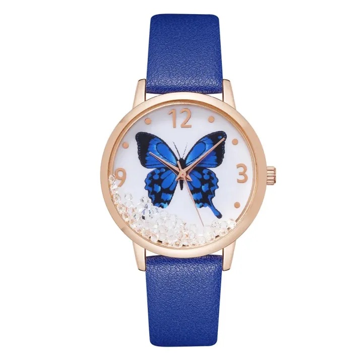 Temperament%20Fashion%20Simple%20Belt%20Ladies%20Watch%20Butterfly%20Pattern%20Rhinestone%20Quartz%20Tumblers%20Casual%20Watch%20Women%20-%20Image%207