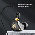 Wiresto In Ear Headphones Earphone Wired Earbuds Heavy Bass Headset Soundproof Earplugs Noise Canceling.