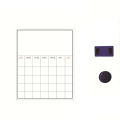 Time Plan Whiteboard Magnetic Erasable Monthly Weekly Plan Schedule Home Office. 